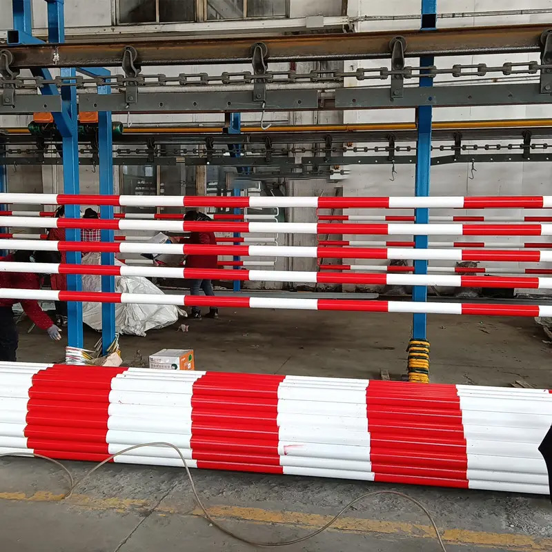 紅白漆架子管